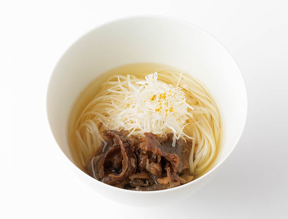 あっさり肉うどん